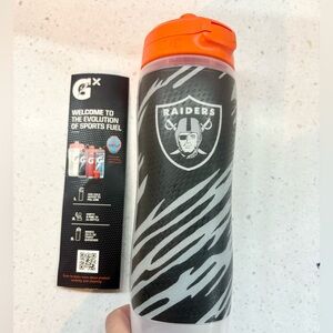 Gatorade Sports Bottle NFL Raiders Gx